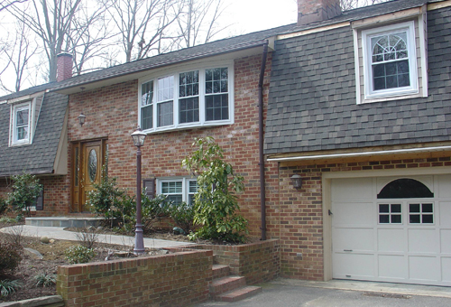 Bow Window and Circle Top Double Hung Window Bow Window and Circle Top Double Hung Window