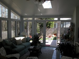 Interior of Sunroom Interior of Sunroom