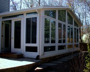 Sunroom with Transoms Sunroom with Transoms