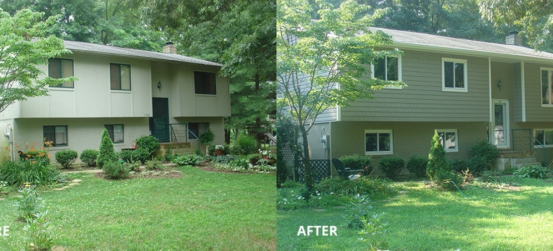 Siding Before & After 2